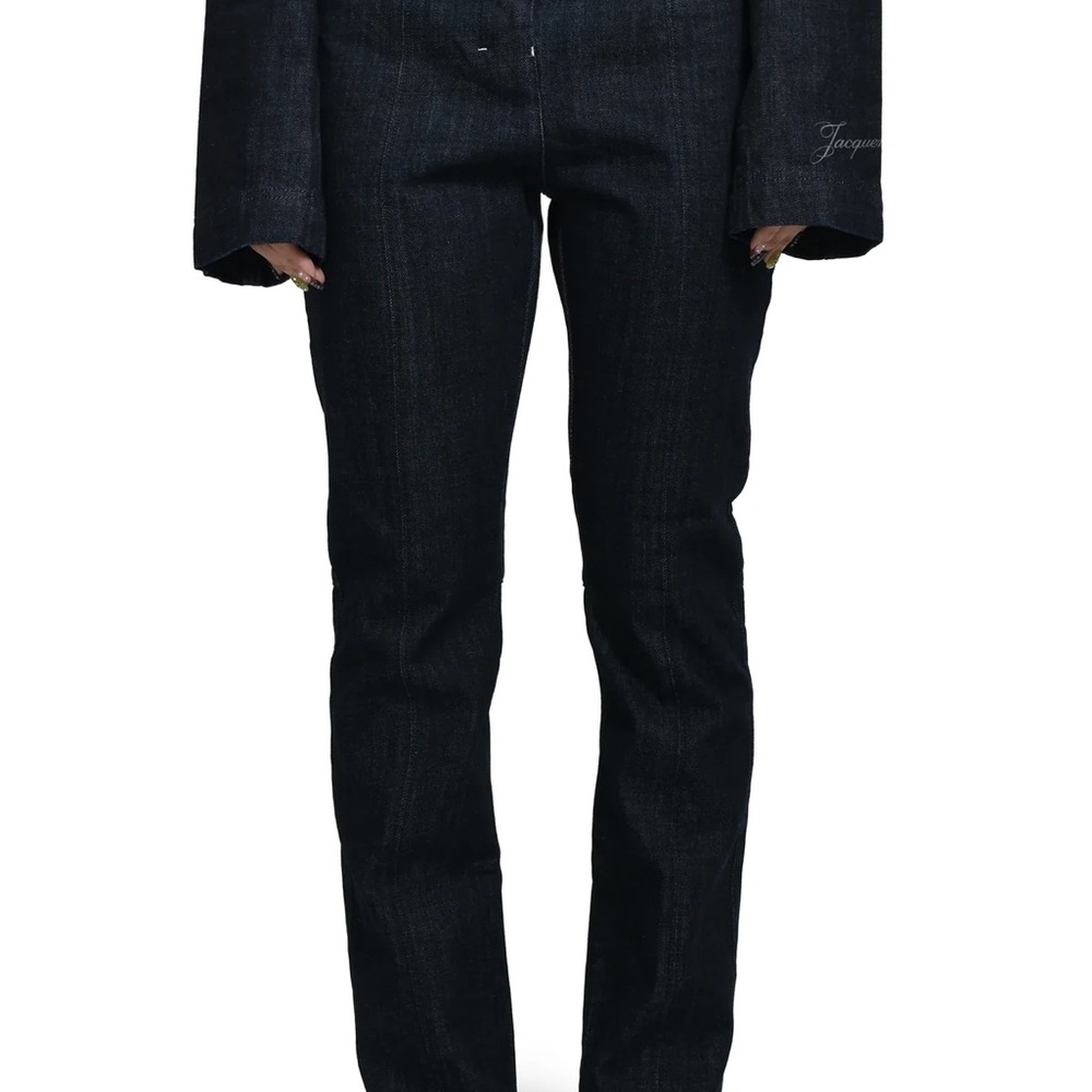Jacquemus Jeans JACQUEMUS WOMEN Le De-Nîmes Norma Jeans Navy Blue